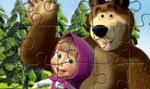 Play Masha Puzzle Time – Free Online Puzzle Game